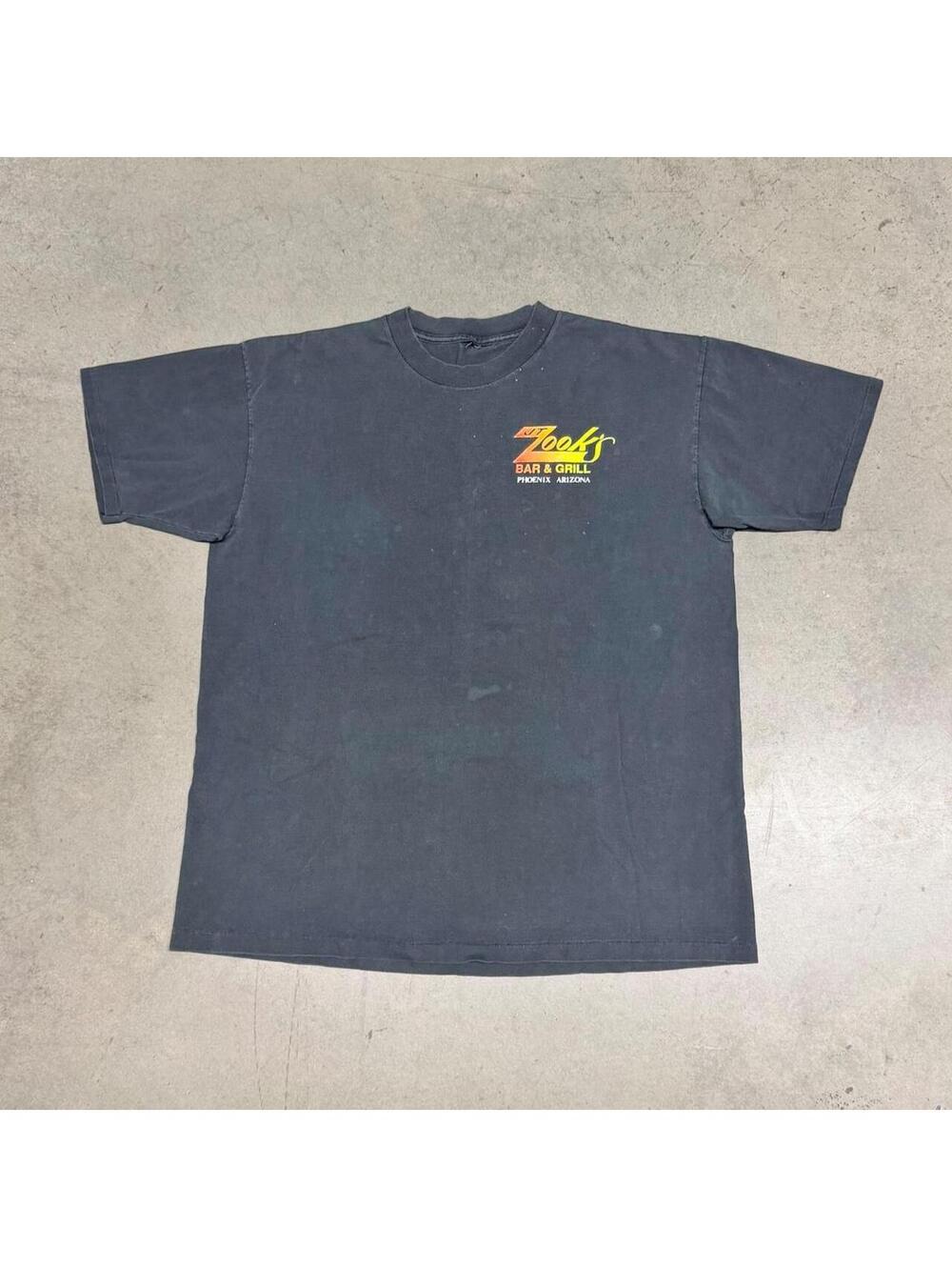 Vintage 90s Distressed Sun Faded T-Shirt XL Single Stitch Made In USA Phoenix